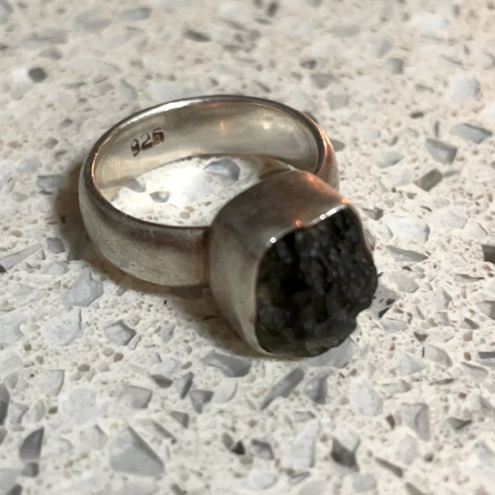 Moldavite Ring